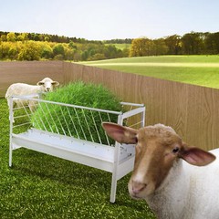 Cattle Hay Feeder Livestock Feeder Goat Feed Trough For Sheep Shed Horse us