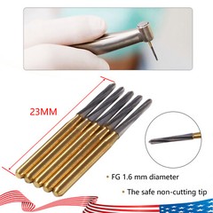 Dental Endodontic ENDO-Z Tungsten Carbide Burs FG Round Bur High Speed 23mm US