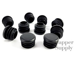 (Lot of 10) 3/4″ OD Round (14-20 Ga) Plastic Tubing Plugs .75 Inch End Caps