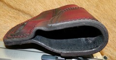 Gary C’s OWB Avenger LEFT HAND Leather HOLSTER EAA Witness FS Steel NO RAIL