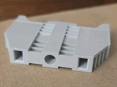 BRAND NEW IN BOX (50 PACK) EATON XBAES35C ES35C-1 END STOP DIN RAIL MOUNT