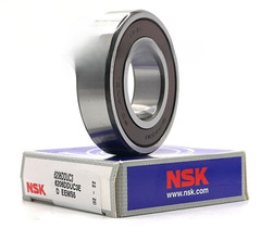 NSK 6206 VV C3 BEARING RUBBER SEALS 30x62x16 mm 6206 VV C3 6206 2RS RS=SKF