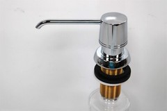 Signature Hardware SHSD1166CP Metal Soap Dispenser in Polished Chrome