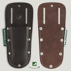 STRONGLAD Pliers Holster – Leather Tool Holder for Belt, Medium, Dark-Brown