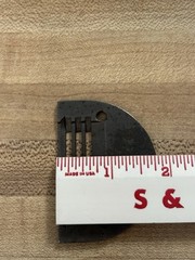 *USED* 58048B-PFAFF THROAT PLATE-FOR SEWING MACHINES *FREE SHIPPING*