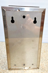 Bradley Commercial 2 Roll Toilet Paper Dispenser, Stainless Steel, Lockable Used