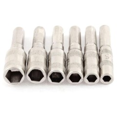 12PCS 6 in 1 H4 Hexagon Shank 6 Points Hex Socket 2.5mm 3mm 3.5mm 4mm 4.5mm 5mm