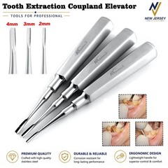 Surgical Tooth Loosening Root Elevator Extraction Forceps Molar Dental Periotome
