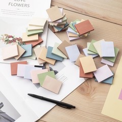 50 Pads Sticky Notes 1.5×2, Vintage Colors, 10 Colors Self Sticky Notes