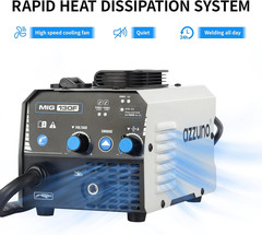 MIG Welder,Flux Core Welder Machine 110V 130Amp, Gasless MIG Welding Machine IGB