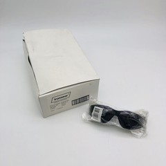 12x Ironwear 3550-G-G Safety Glasses Harmony Gray/Gray 1 Piece Lens Scratch Resi