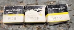 Allen Bradley Thermal Overload Heater Relays W10-W59 (ALL LOTS OF 3)