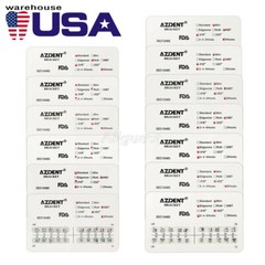 USA 20X Dental Orthodontic Brackets Mini/Standard MBT/Roth 018/022 Hooks 3/345