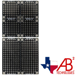 11 Pcs Black PCB Proto / Perf Boards Double Sided Combo Pack