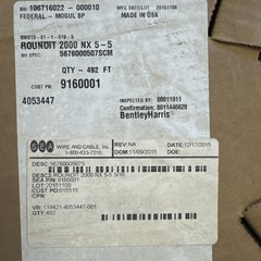 492 feet Roundit 2000 NX 5-5 Federal Mogul MIL SPEC GREEN