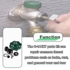 C-144KT-807 Wall Hydrant Complete Faucet Repair Kit for Prier C-144 C-244 Series