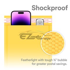 ANY SIZE Yellow Kraft Bubble Mailers Mailing Shipping Envelopes Bags Shockproof