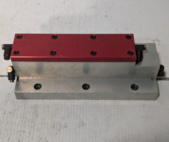 Lot of 6: Custom Part, pneumatic,frictionless,linear,slide,glide?