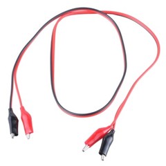 Electric Jumper Wire Power Test Cable Double Ended Alligators Clip Set