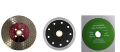 Power Tools Cutting Kit: 4.5″ Mesh + Green Blade + Hex Grinding Disc stone glass