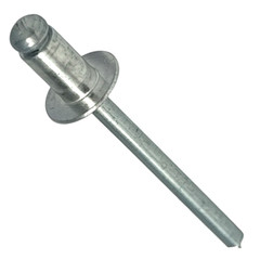 Aluminum Body Steel Mandrel Pop Rivets Blind Dome Head All Sizes Available