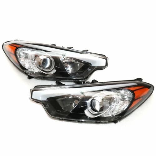 For 2014 2015 2016 KIA Forte Left Right Halogen Headlight Assembly KI2502170