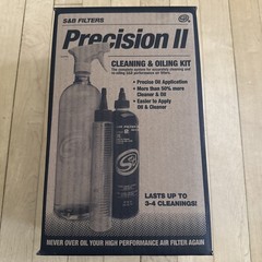 S&B Filters 88-0009 Precision II Cleaning & Oil Kit (Blue Oil)
