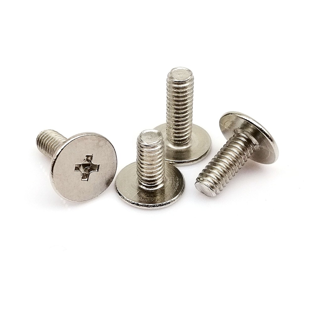 25pc M2 M2.5 M3 M4 Laptop Computer Phillips Thin Flat Extra Big Large Head Screw