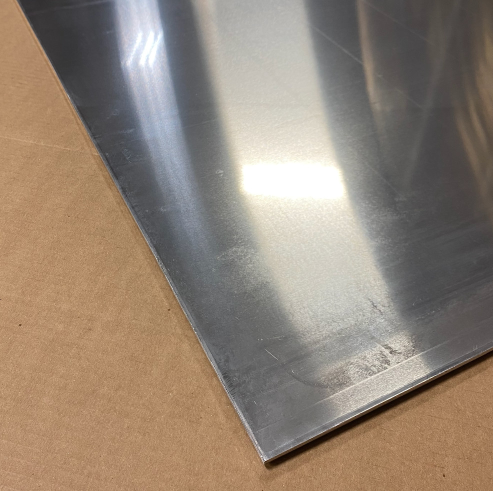 24″ x 36″ Aluminum Plate 3/16″ Sheet, Mill Finish .188″