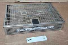 AESCULAP JG285R STAINLESS STEEL STERLIZATION INSTRUMENT TRAY ! S670 H