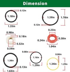 3904170M1 Power Steering Cylinder Seal Kits for Massey Ferguson 231 253 263 362