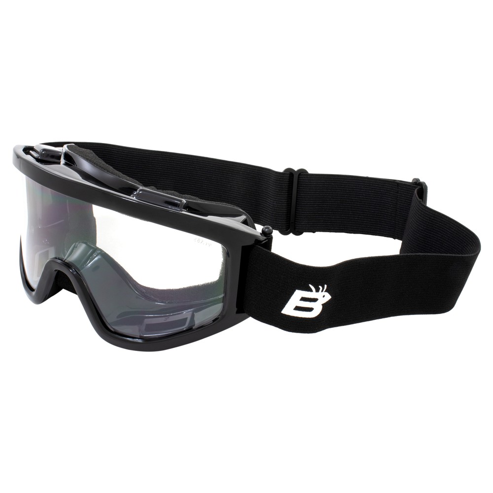 Birdz Eyewear Vulture Padded Motorcycle Riding Goggles – Fits Over Most