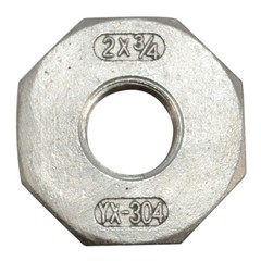 NPT 2″ male to 3/4″ female HEX Reducing bush adapter Pipe Fitting Stainless 304
