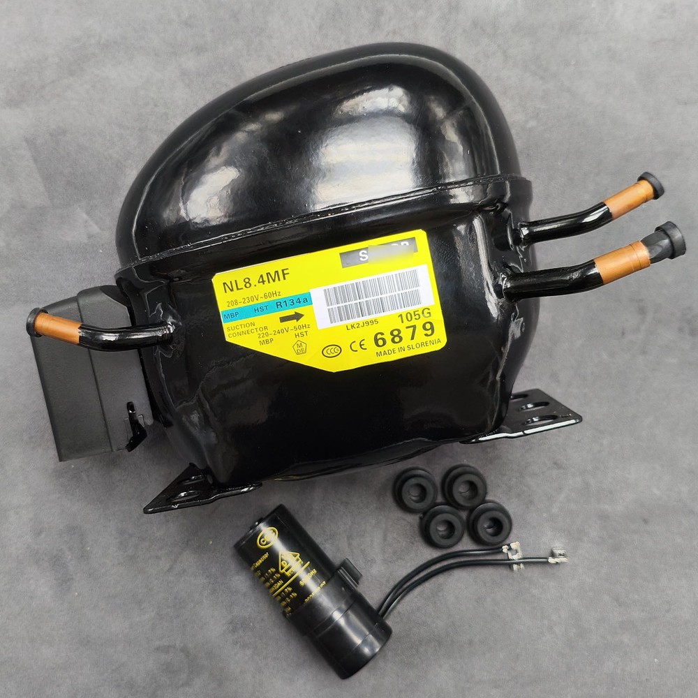 New 230V 60Hz 50Hz Compressor Secop 105G6879 NL8.4MF 105G7802