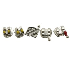 Dental Orthodontic Mini Roth Brackets Monoblock MIM Braces 022 345 Hooks