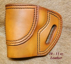 Gary C’s Leather Avenger Left Hand OWB HOLSTER for Colt 1911 Officers 3.5″