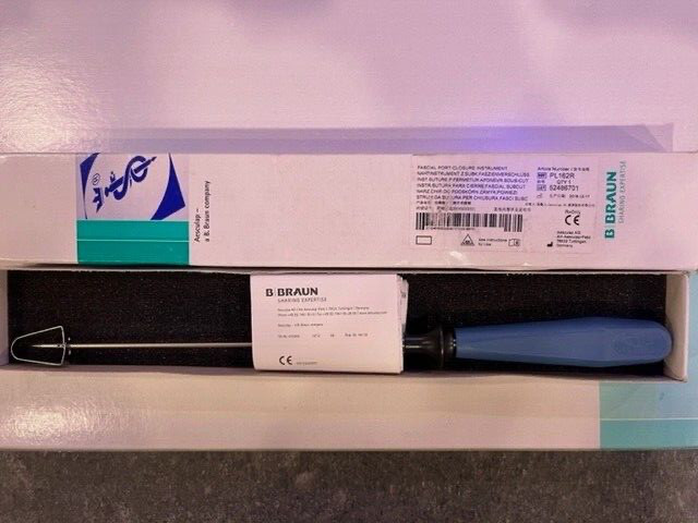 Aesculap PL162R Fascial Closure Device new