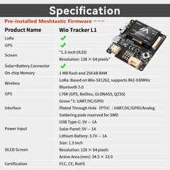 IoT LoRa Wireless Node GPS Kit Open Source Development Board with Battery & Case