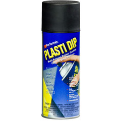 4 Pack Plasti Dip Matte Black Spray 11oz, Rubberized Removable Car Rim Coating