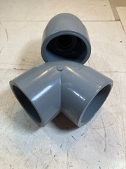 (6) IPEX 3″ SCH 80 ASTM F-439 CPVC 90 Degree Elbow Socket (N2)