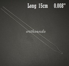 Orthodontic Preformed Wire Dental Bracket Archwires Metal Ligature Tie Long 15cm
