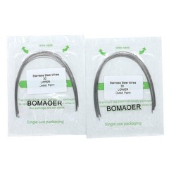 5 Packs Dental Orthodontic Staineless Steel Round Arch Wire Ovoid Form 012 Upper