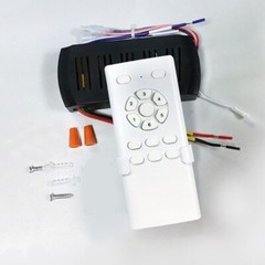 DC Output Ceiling Fan Receiver With 6 Speed Remote Control Functionality