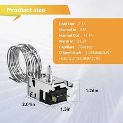 800366 – Thermostat/Temperature Control Kit for True Refrigeration – 077B6806 ჰ