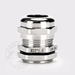 IP68 Waterproof Nickel Plated Brass Cable Glands M6-M100 / PG7-PG63