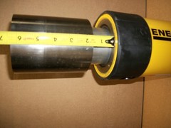ENERPAC DUO RC504 50 TON HYDRAULIC CYLINDER WITH EXTRAS 700 BAR 10,000 PSI