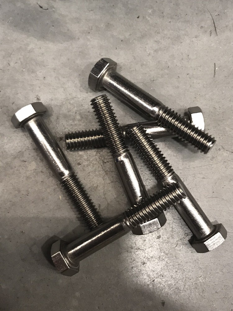 1/2” 18-8 (304) Stainless Steel Hex Bolts With Nuts – Multiple Sizes (2″ – 12″)
