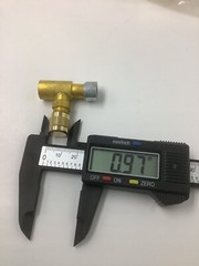 (QTY 10) Lokring Valve Tee As Pictured, 2″ Length, Outside Diameter 0.97 & 0.95