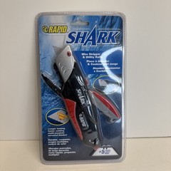 Rapid Shark Wire Stripper & Utility Knife Larger Wire,Gauge 6-12 AWG