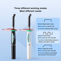 Dental Wireless Cordless Orthodontic LED Cure Curing Light Lamp 1 Sec Resin Cure
